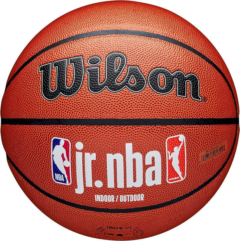 Wilson Jr. NBA Family Indoor/Outdoor Basketbälle 5 Weiss/Braun, 5 Weiss/Braun