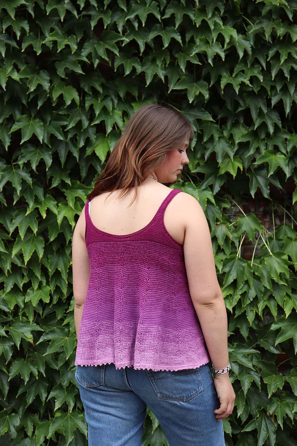 SparWolle Bobbel Mulberry Summer Top Tunesisches Häkelset, 2 Bobbel mit Anleitung (3 / M / 40-42, MU