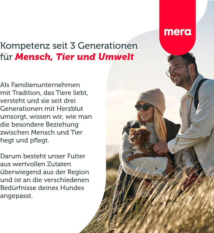MERA Pure Sensitive Senior Truthahn und Reis Hundefutter – Trockenfutter für die tägliche Ernährung