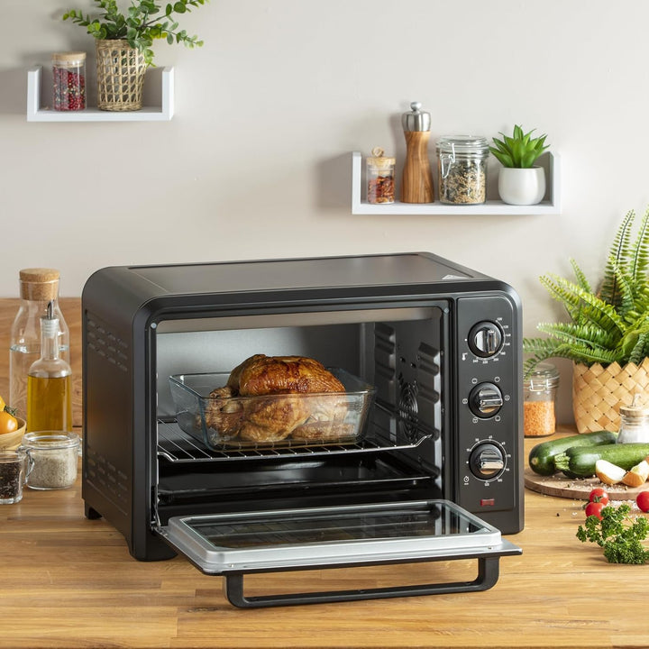 Moulinex OX4648 Optimo Mini-Elektro-Backofen, 33 l