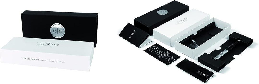 Otto Hutt design 01 Füllfederhalter 038-11440 – Füller mit hochwertiger Beschichtung und glänzender