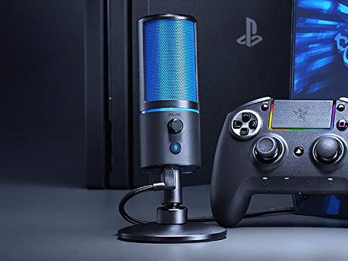 Razer Seiren X für Playstation - USB Kondensator-Mikrofon für Streaming auf der PS4 und PS5 (Kompakt