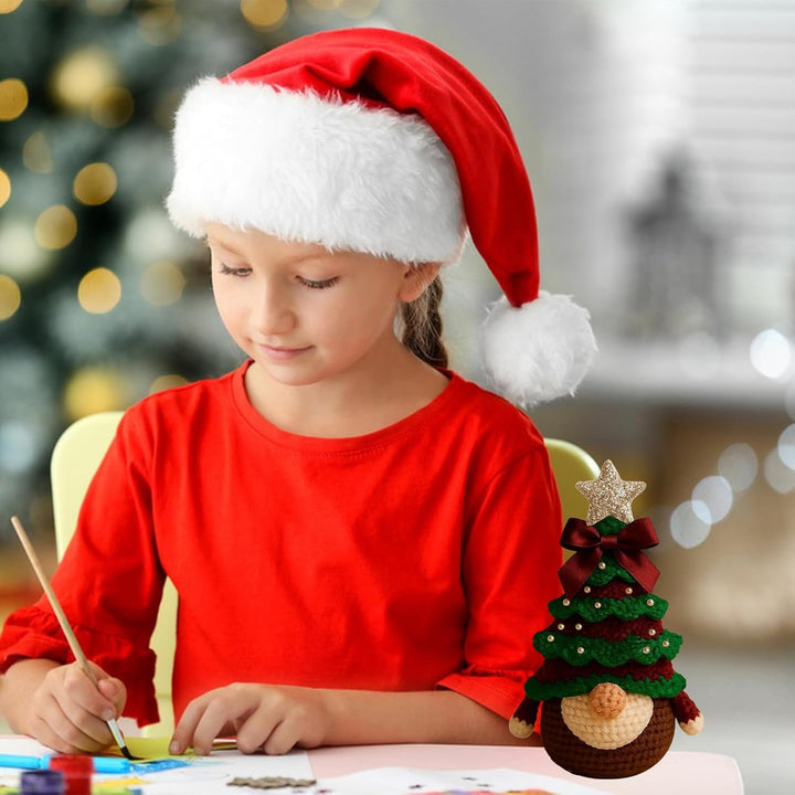 Häkel Weihnachtsbaum Set DIY Häkel Set Weihnachtsbäume für Anfänger Weihnachts HäkelsetHandgefertigt