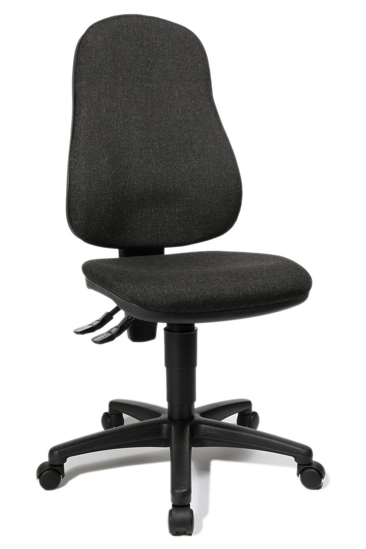 Topstar Point 60, Bürostuhl, Schreibtischstuhl, Stoff, anthrazit, Anthrazit
