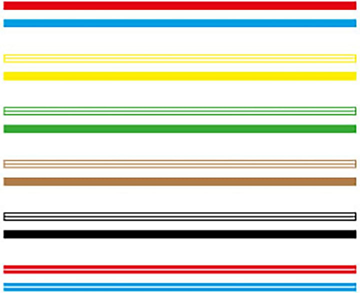 Telefonkabel 6x2x0,6mm J-Y(ST) Y 50m rund für Unterputzmontage, Fernmelde-Installationsleitung 12-ad