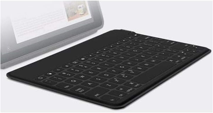Logitech Keys-to-Go Kabellose Tablet-Tastatur, Bluetooth, iOS-Sondertasten, Ultraleicht & Geräuschlo