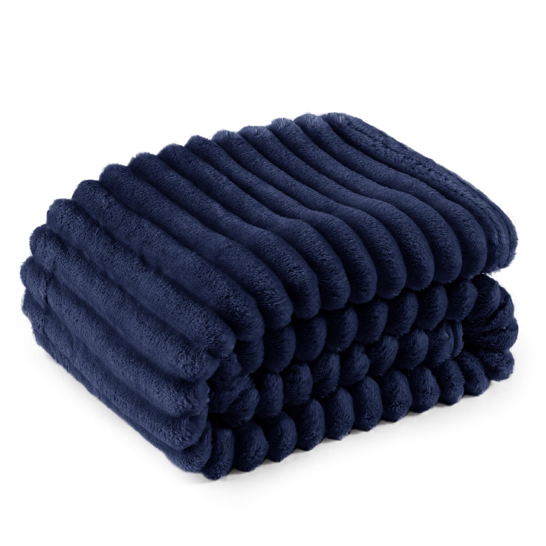 BEDSURE Kuscheldecke für Zimmer Deko - Wolldecke & Fleecedecke, Sofadecke, Weiche Warme Grobe Kordde
