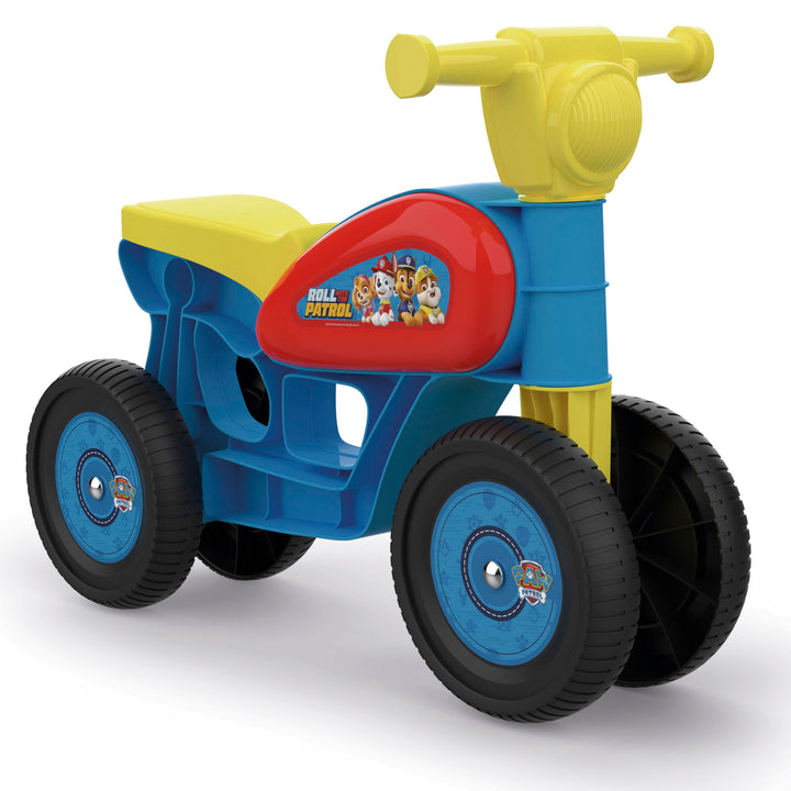 Chicos - Mini Custom Ride-on Motorrad Paw Patrol | Aufsitzfahrzeug ohne Pedale mit 4 Rädern zur Verb
