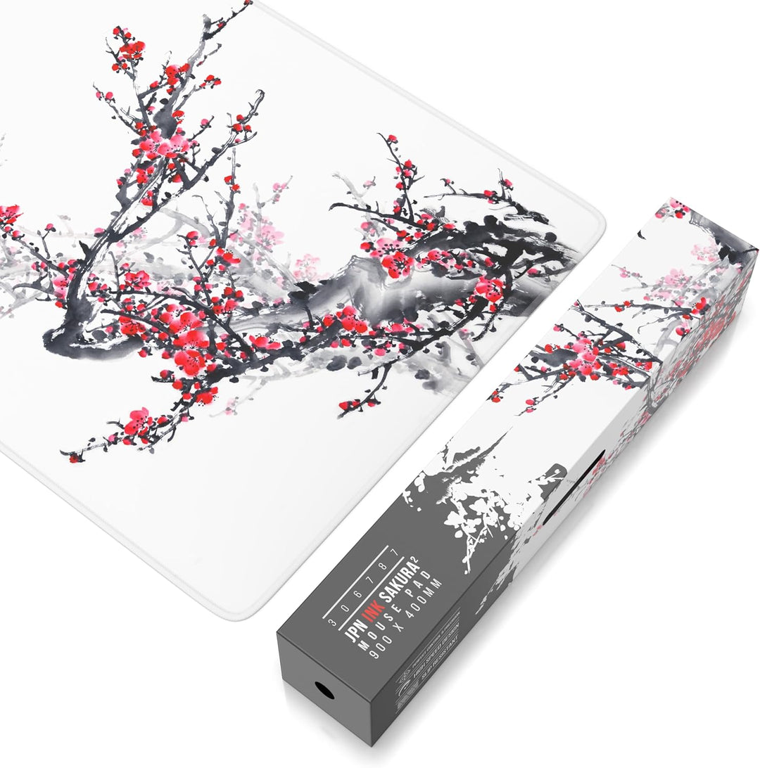 CSL-Computer TITANWOLF - XXL Speed Gaming Mauspad 900 x 400mm - XXL Mousepad - Tischunterlage Large