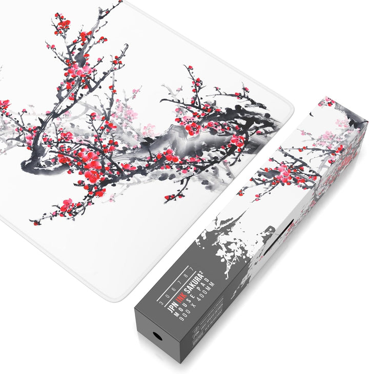 CSL-Computer TITANWOLF - XXL Speed Gaming Mauspad 900 x 400mm - XXL Mousepad - Tischunterlage Large