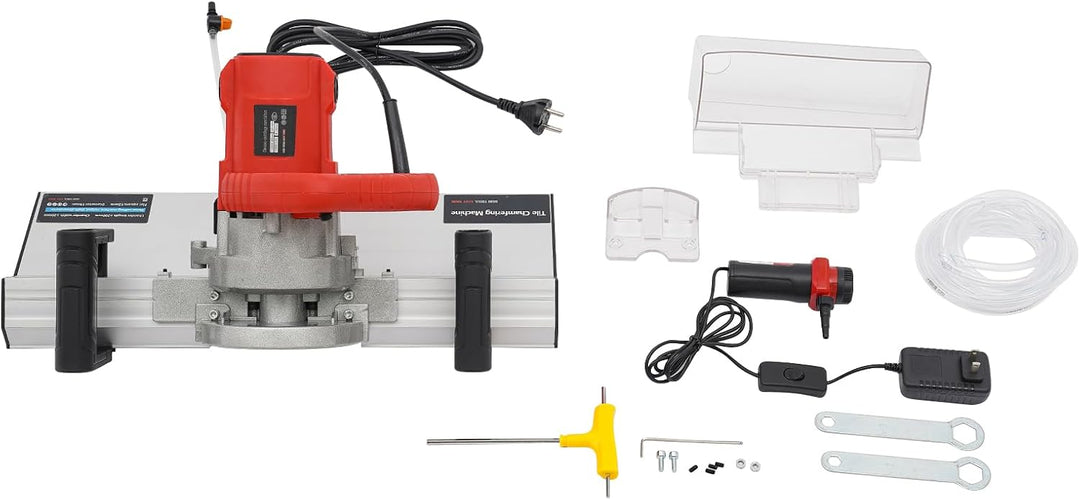 1200W Fliesenschneider, 43-Grad-Standardfase Elektrischer Fliesenabschrägungsmaschine, 13000r/min Ma
