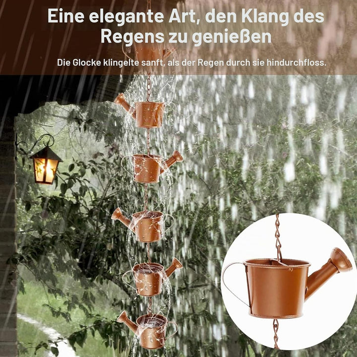 Gsycle Regenkette, Regenkette, Fallrohre, Regenketten Für Dachrinnen, Regenkette, Dachrinne, Dekorat