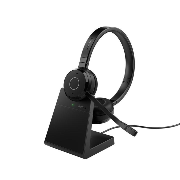 Jabra Evolve 65 TE (3. Ausgabe 2025) Kabellos Bluetooth-Stereo-Headset mit Geräuschunterdr.-Mikrofon