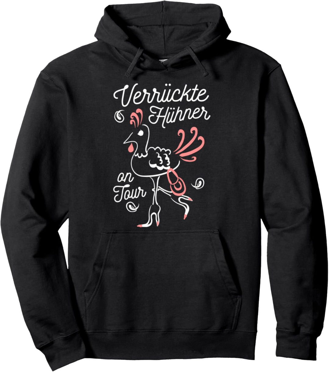 Jga Verrückte Huehner On Tour Pullover Hoodie