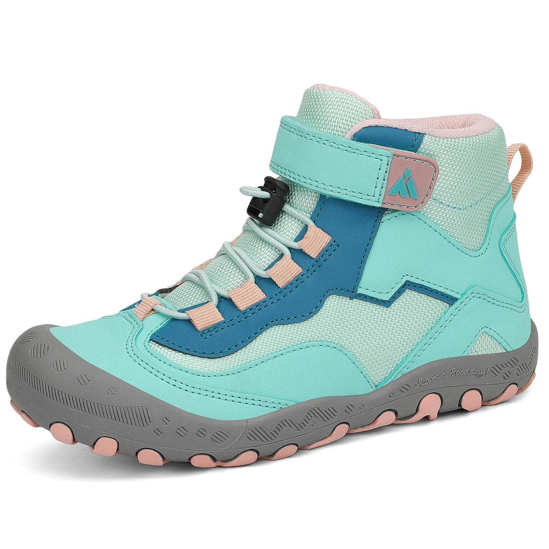 Mishansha Kinder Wanderschuhe Rutschfest Leicht Trekking Wanderstiefel für Jungen Mädchen Gr.24-38 G