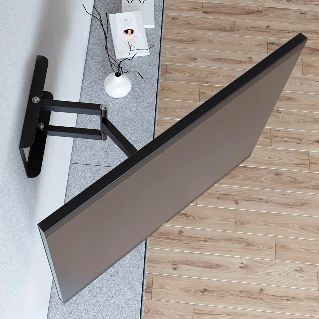 Hama TV Wandhalterung schwenkbar, neigbar, ausziehbar (TV Wandhalterung 32-65 Zoll, VESA 100x100 bis
