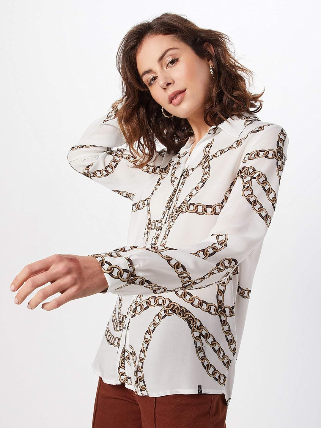 KEY LARGO Damen Bluse WB LINK Offwhite S
