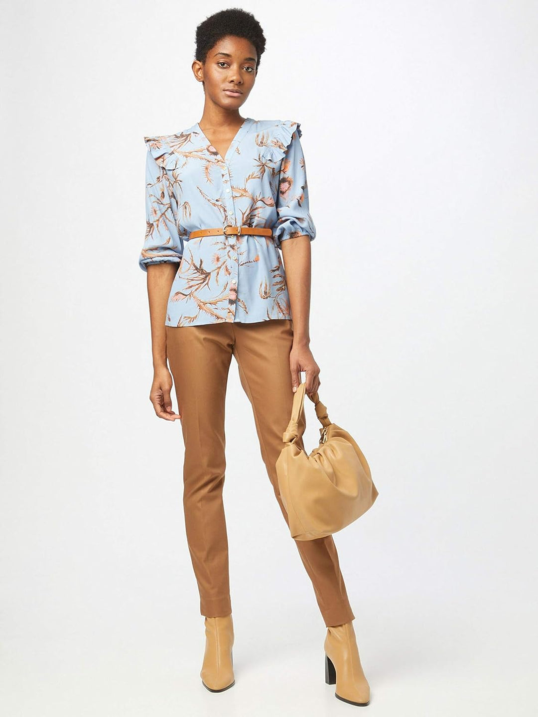 Mos Mosh Damen Bluse Debby Thistle blau S