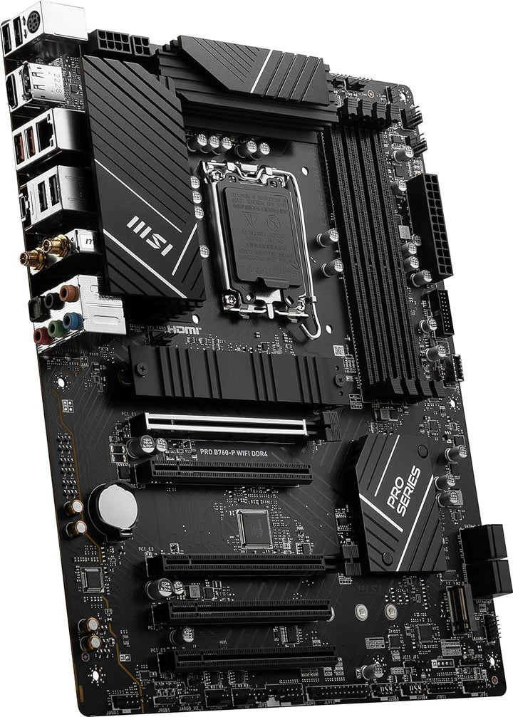 MSI PRO B760-P WiFi DDR4 ProSeries Motherboard (unterstützt Intel Prozessoren der 12. / 13. Generati