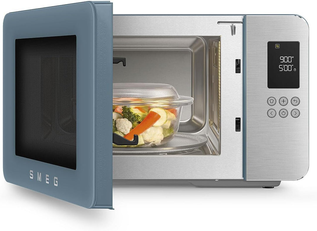 MOC01SBMEU FORNO MWO + GRILL 29 LT ELETT. 1900 W BLU TEMPEST Sturmblau Matt, Sturmblau Matt