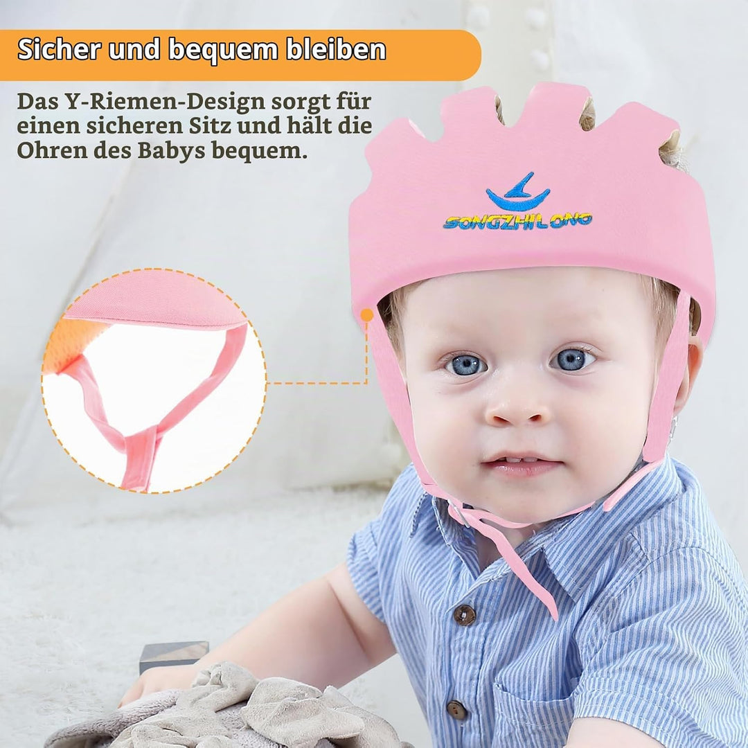 Baby Helm, IULONEE Baby Kopfschutz Helm Krabbelhelme Gehhelme Kopfbedeckung Kleinkind Schutzmütze fü