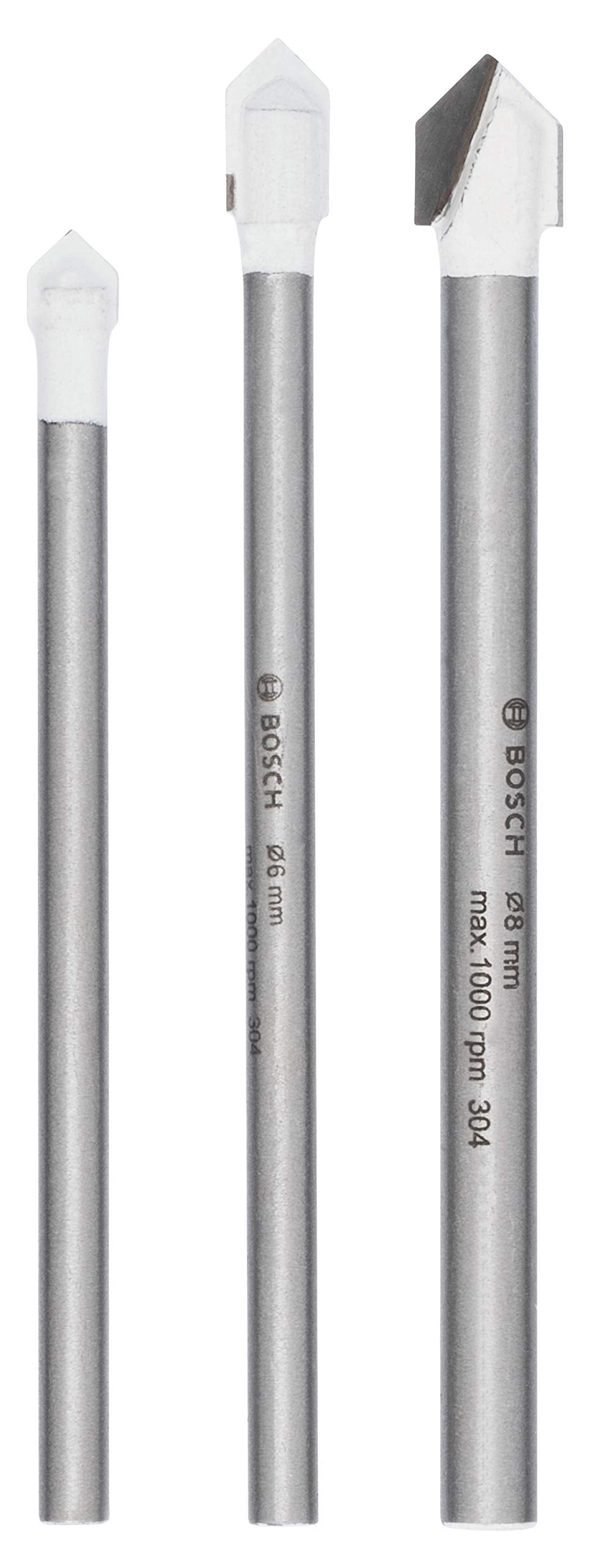 Bosch DIY Accessories 3tlg. Fliesenbohrer-Set, 3tlg. Set (Ø 5-8 mm), 3tlg. Set (Ø 5-8 mm)