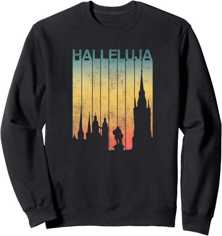 Halle Saale Shirt Hallenser Hallunke Halleluja T-Shirt Sweatshirt