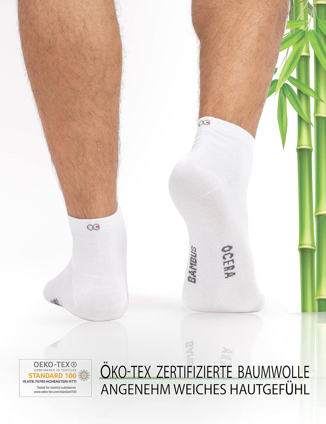 BAMBUS Kurzschaft Socken, 6 oder 12 Paar atmungsaktive Sneaker Socken aus nachhaltigen Bambusfasern