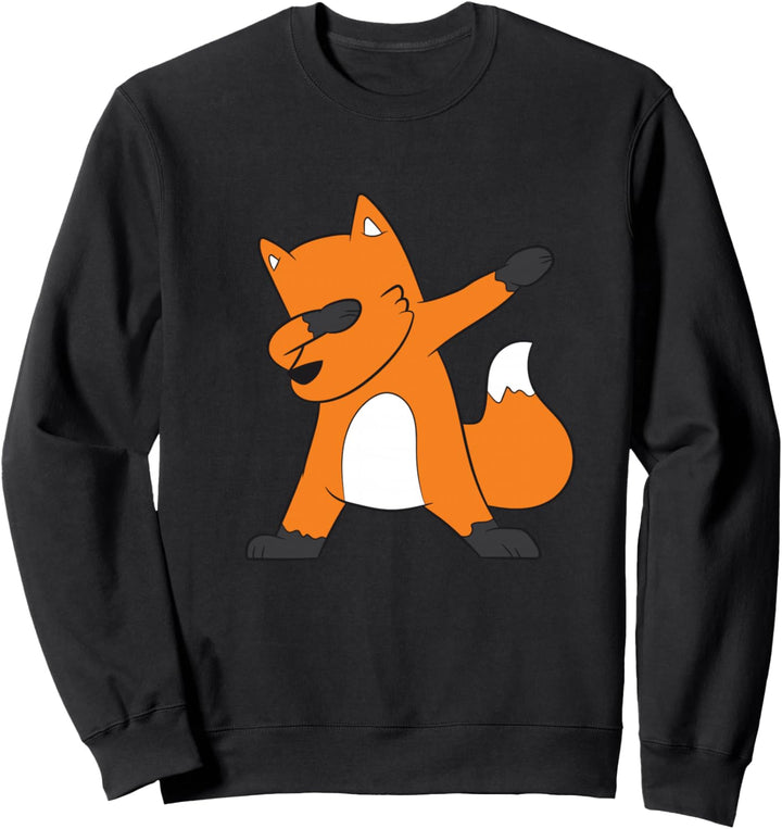 Dabbing Fuchs Lustiger Fuchs Dab Sweatshirt