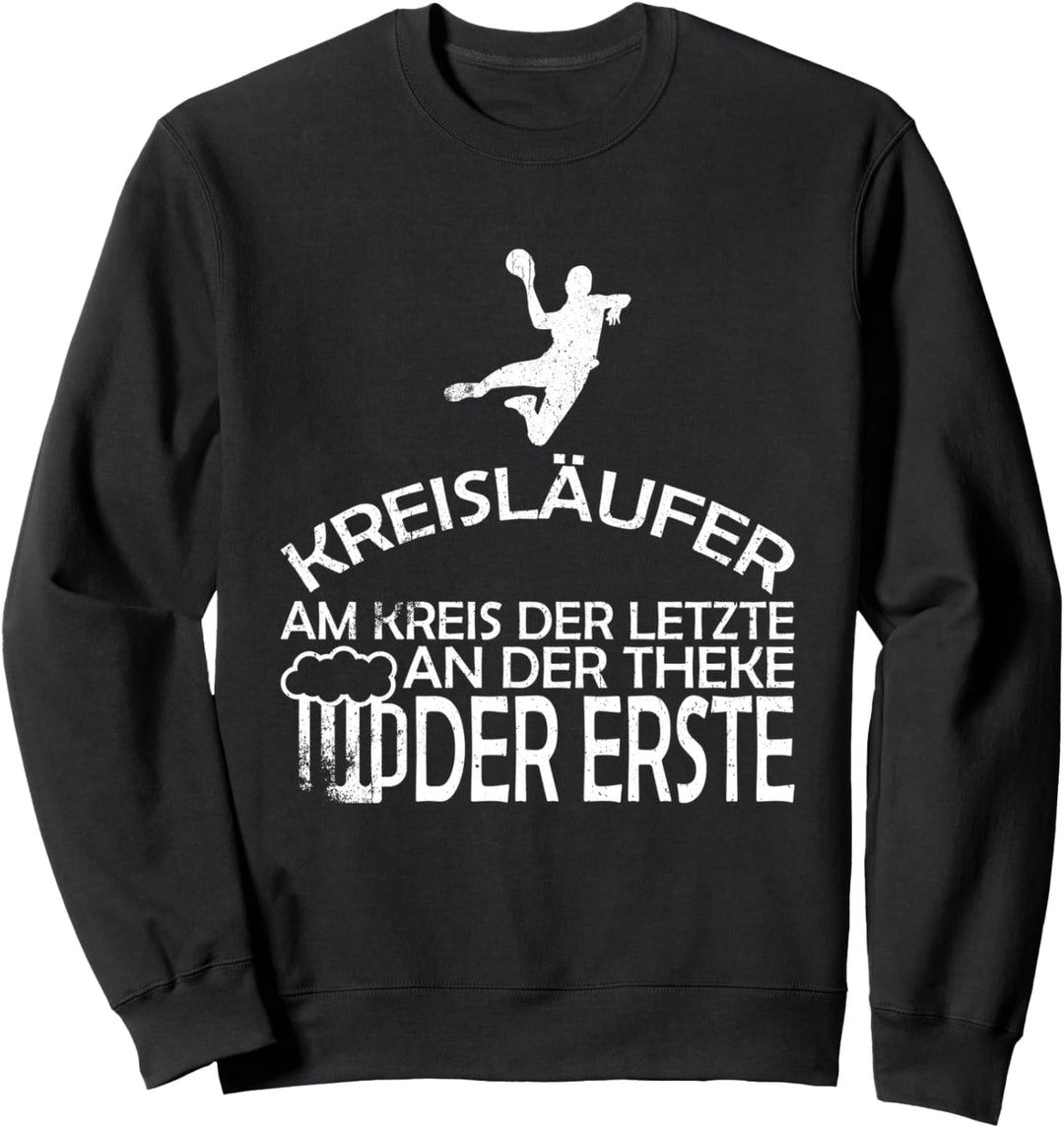 Handball Design für einen Kreisläufer Sweatshirt
