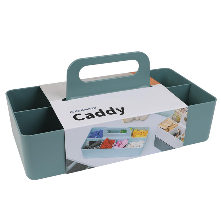 BLUE GINKGO Stapelbarer Organizer-Caddy – Tragbare Aufbewahrung aus Korea für Bad, Büro, Bastel- ode