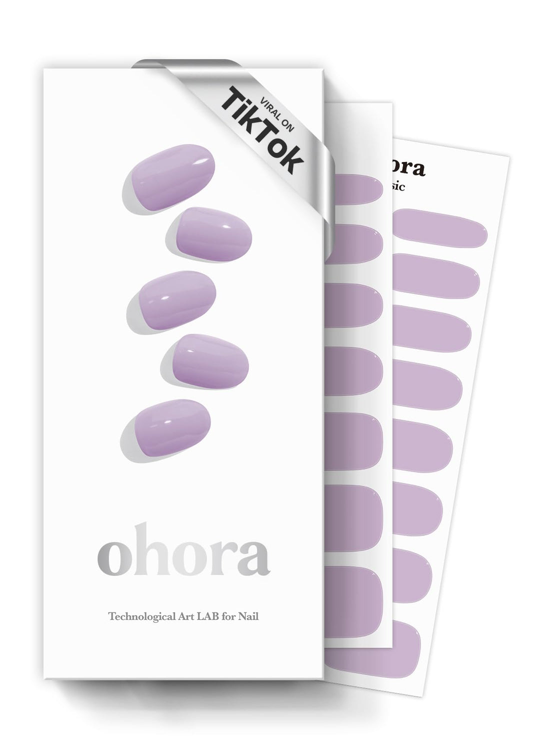 ohora Halbgehärtete Gel-Nagelstreifen (N Blaubeermarmelade) – Funktioniert mit allen Nagellampen, Sa