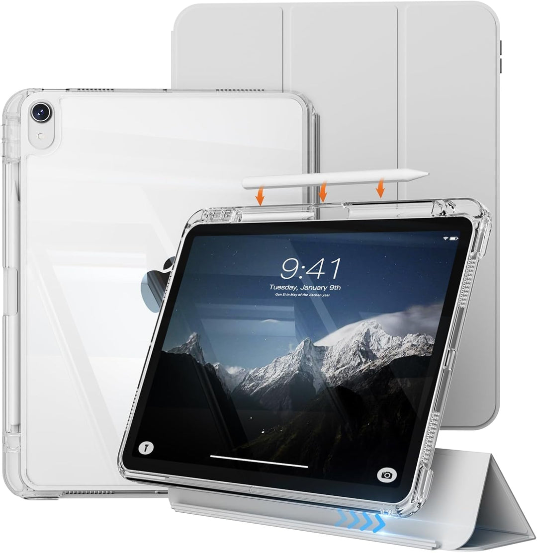 Hülle für iPad (A16) 11 Zoll (2025) & iPad 10. Generation (2022) mit Stifthalter, Stossfeste Schutzh