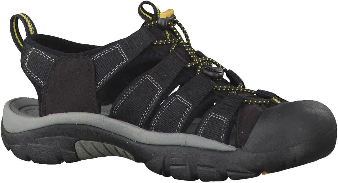 Keen Herren Newport H2 Sandale 42 EU Schwarz Grau, 42 EU Schwarz Grau