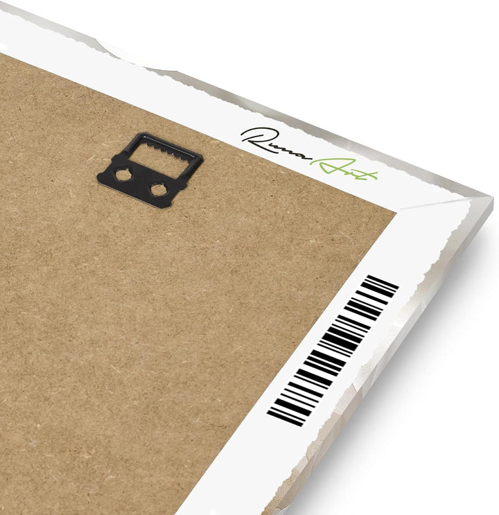 Runa Art Wandbilder Blumen Abstrakt 5 Teilig Bild auf Vlies Leinwand Deko Wohnzimmer 3D Effekt Beige