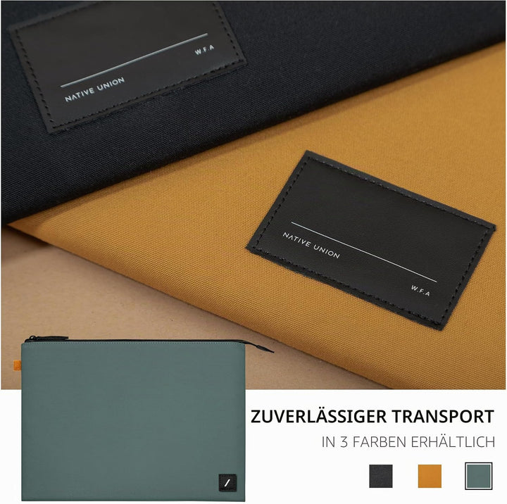 Native Union W.F.A MacBook 14” Hülle - Minimalistische schlanke Hülle aus recycelten Materialien mit