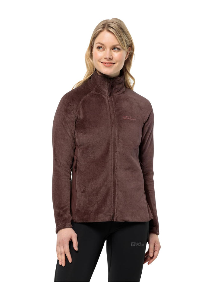 Jack Wolfskin Damen Rotwand Fz W Jacket S Dark Maroon, S Dark Maroon