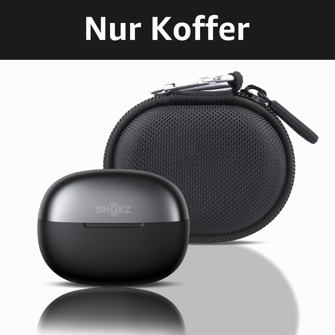 Aenllosi für SHOKZ OpenDots ONE Open-Ear-Kopfhörer, Hartschalen-Reiseetui zum Schutz, Clip-On-Ohrhör