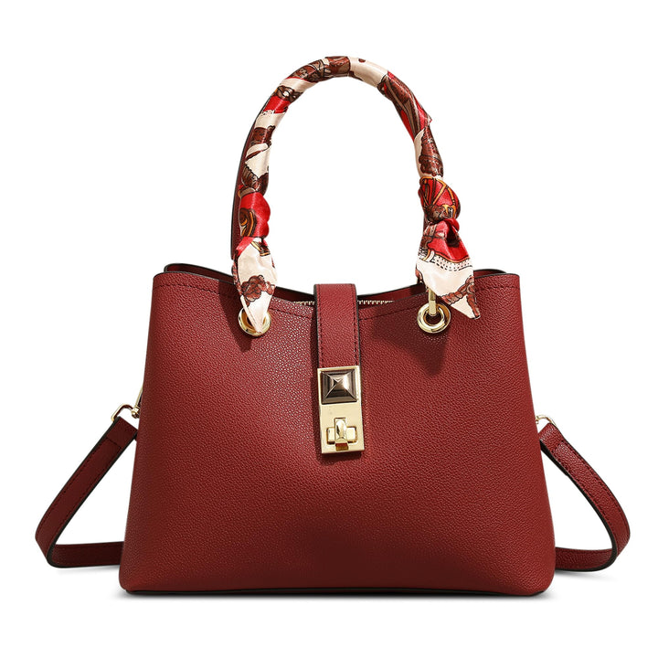 FOLOVEYA Mode Damen Handtasche Shopper Umhängetasche Frauen Schultertasche Elegant Henkeltaschen Cas