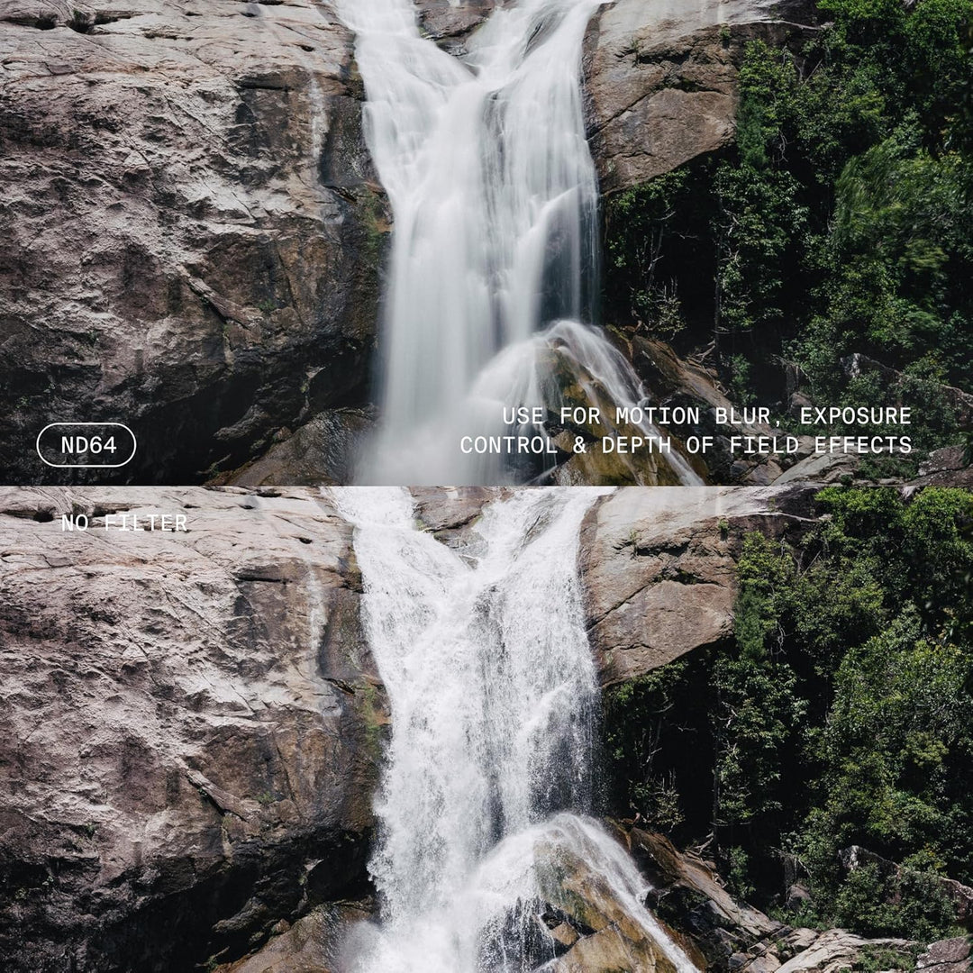 Gobe 37 mm Graufilter ND64 (6 Stop) ND Filter, 37 mm