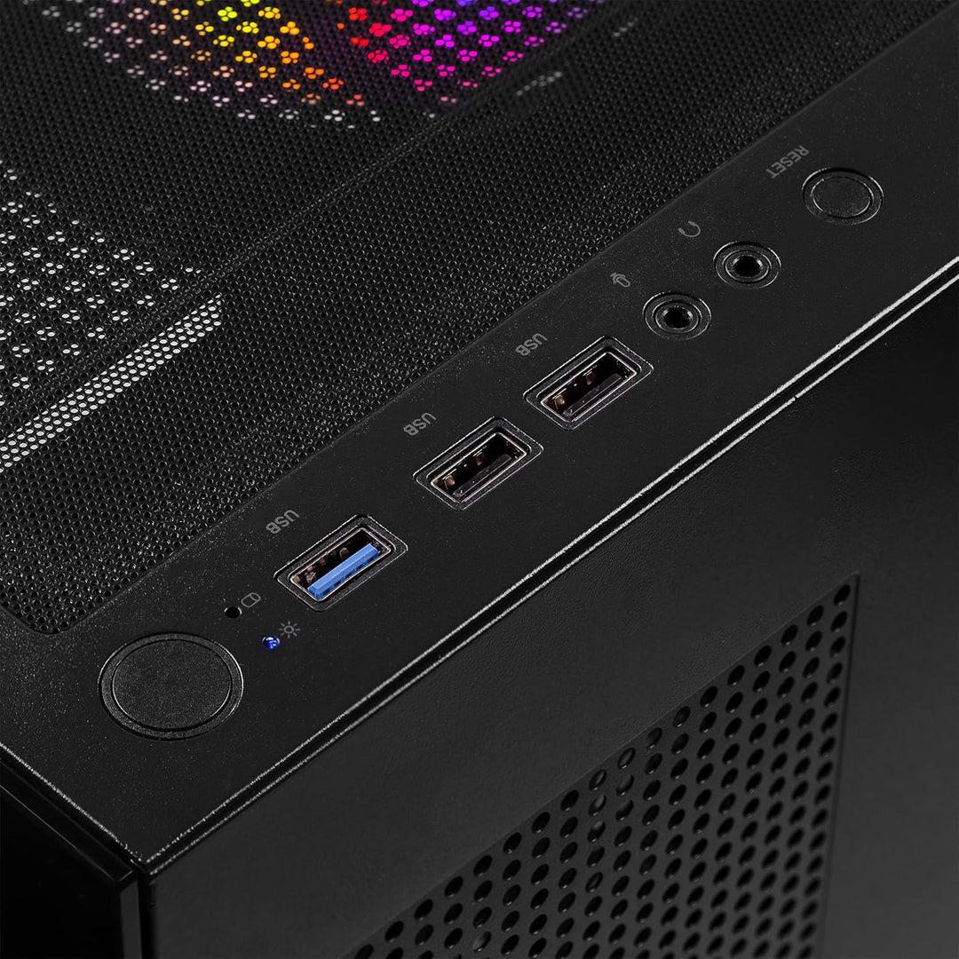 Vibox I-48 Gaming PC - 22 Zoll Set Komplett - Quad Core AMD Ryzen 3200G 4GHz - Radeon Vega 8-16GB RA