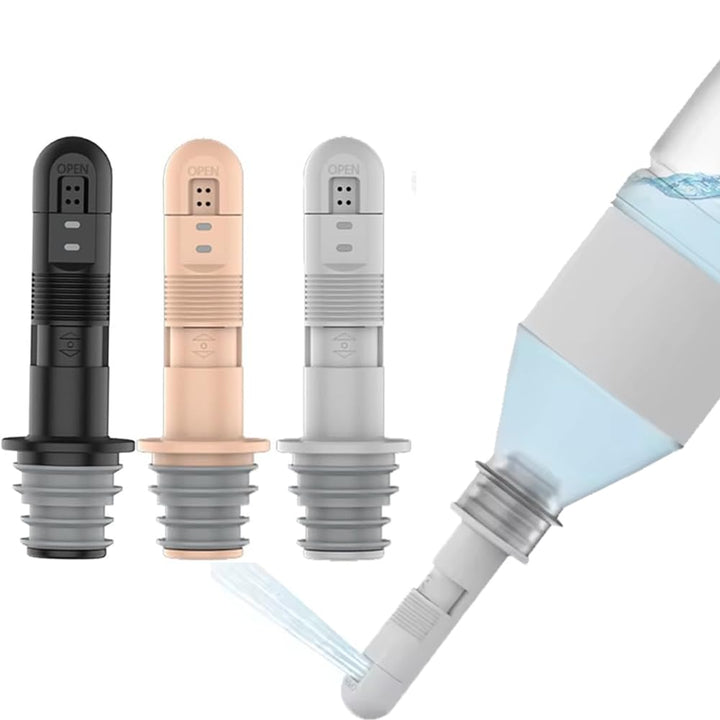 Zooma Portable Bidet, 3pcs Reise Bidet Handbrause für Toilette Outdoor, Camping Flasche Sprühflasche