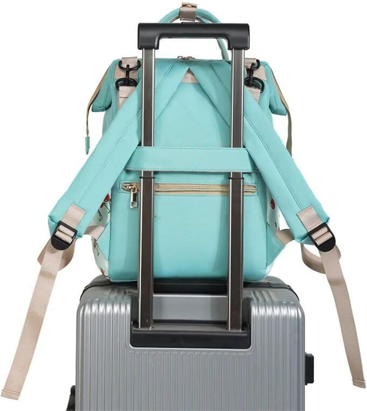 Generisch Wickelrucksack - Wickeltasche Mit Isoliertem Flaschenfach | Reise Baby Tasche Mit Wickelun