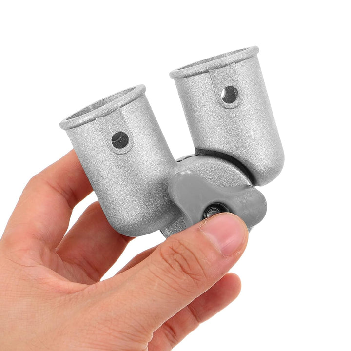 Teleskop Reinigungsstangenadapter als Ersatzteil für Wischmopp und Besengelenk Aluminium Gelenkadapt