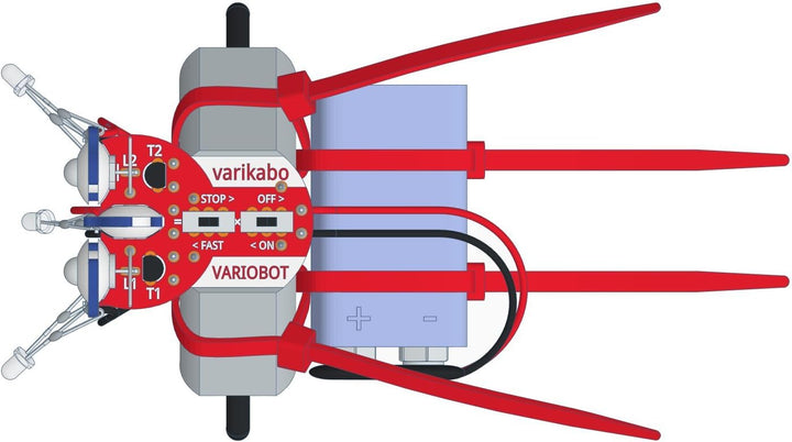 varikabo - multifunktionaler Roboterbausatz zum Löten