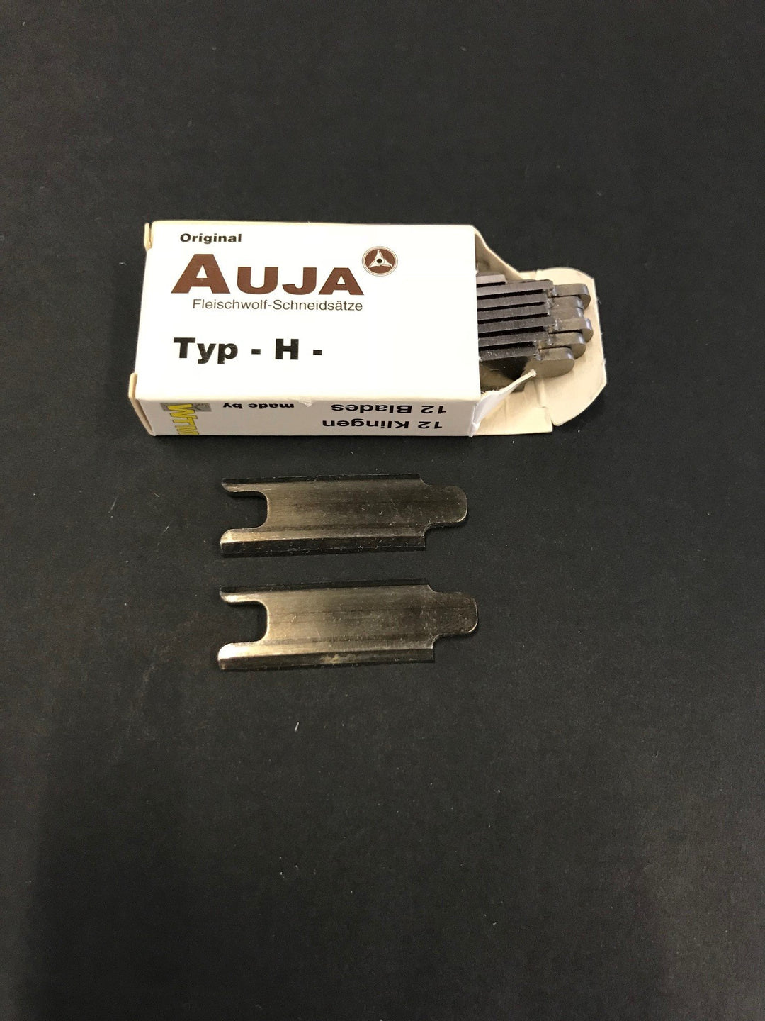 12 Auja Fleischwolf Klingen B,H,R70 oder D Wechselklingen Schneidsatz Messer Ersatzklingen (Auja Kli