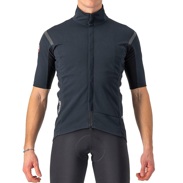 Castelli Herren Gabba Ros 2 Jacket (1er Pack), L LIGHT BLACK/BLACK REFLEX