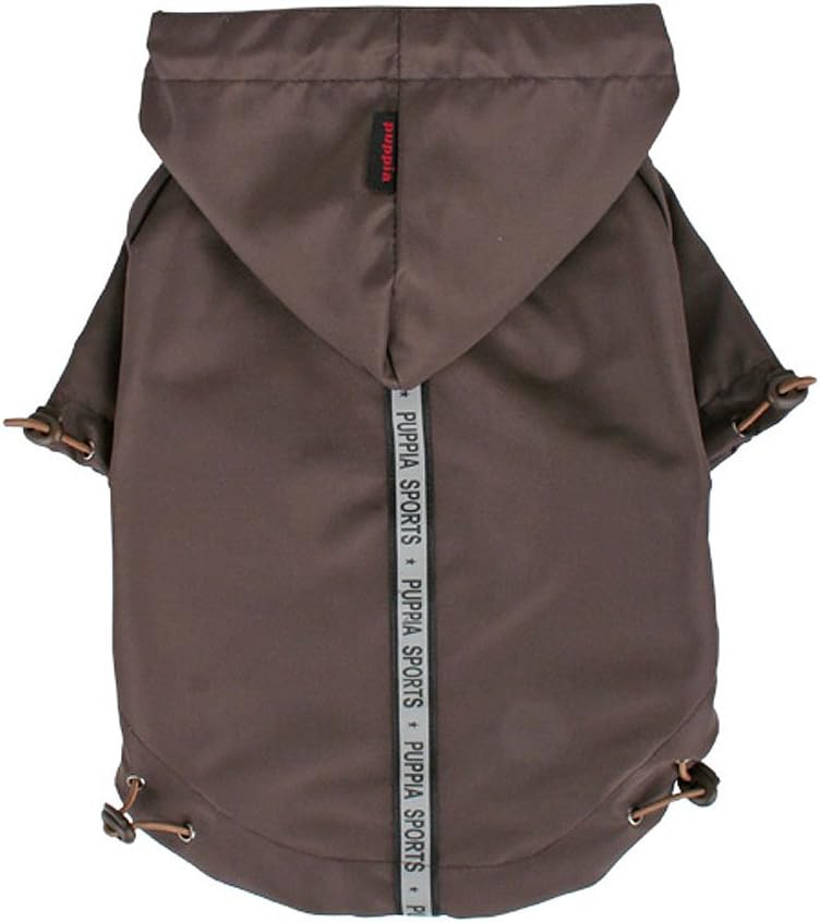 Puppia Base Jumper Regenmantel für Hunde 3XL braun, 3XL braun