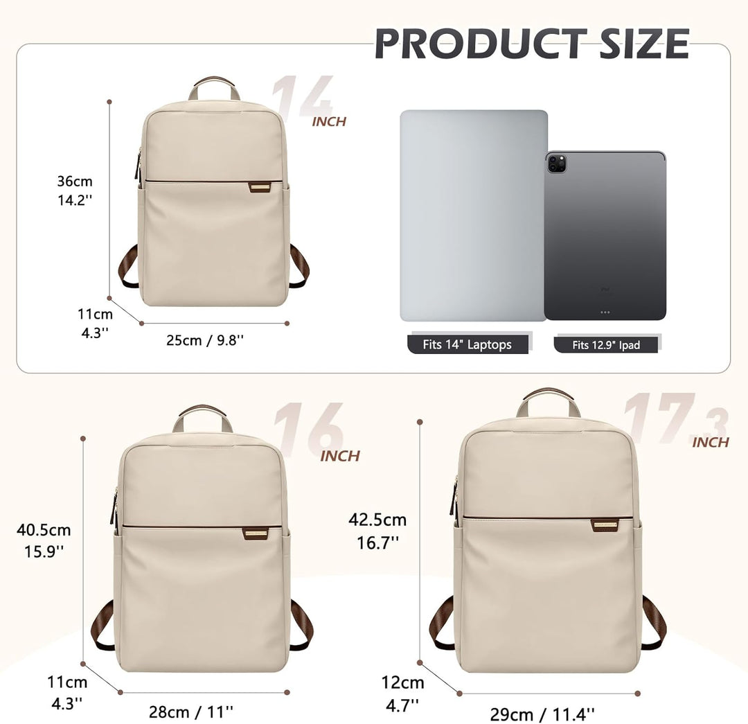 Laptop Rucksack Herren Rucksack Laptop Tasche 15 Zoll, Rucksack Damen Bussiness Rucksack wasserdicht