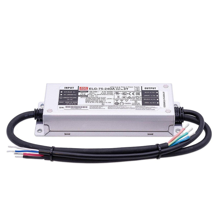 Mean Well ELG-75-24DA-3Y LED Netzteil dimmbar DALI 75.6W 24V 3.15A IP67 Schaltnetzteil CV